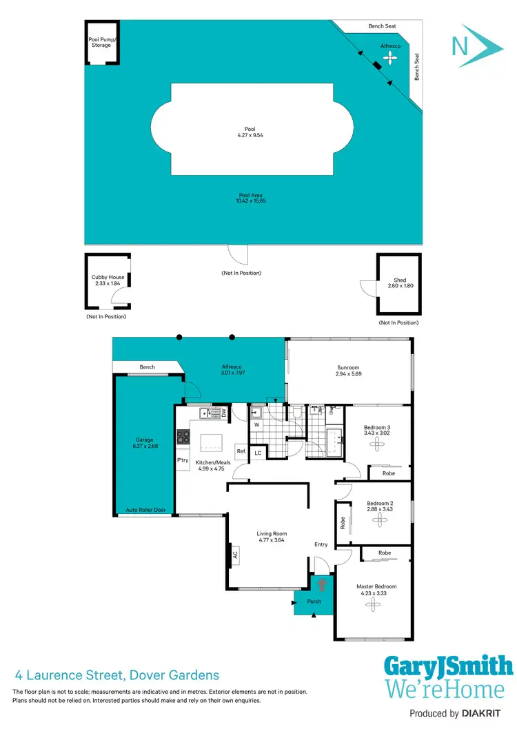Floorplan of Homely house listing, 4 Laurence Street, Dover Gardens SA 5048
