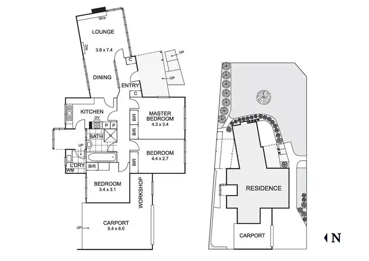 Floorplan of Homely house listing, 1 Winfield Road, Balwyn North VIC 3104