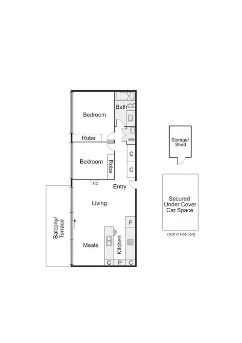Floorplan of Homely apartment listing, 7/111 Ruskin Street, Elwood VIC 3184