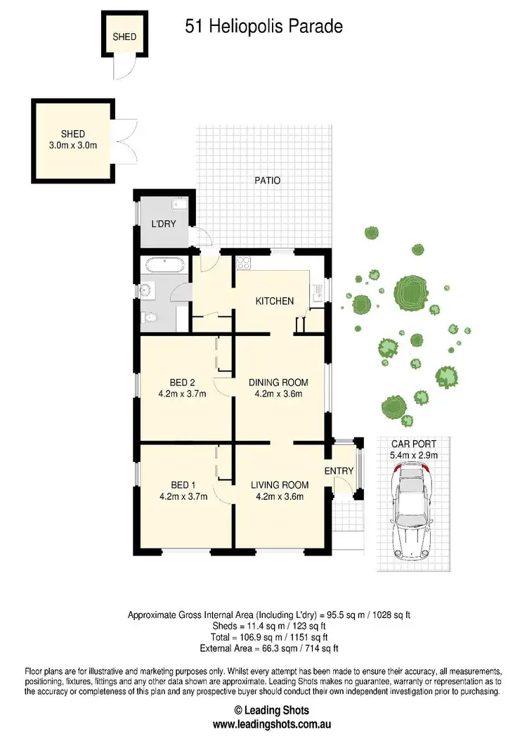 Floorplan of Homely house listing, 51 Heliopolis Parade, Mitchelton QLD 4053