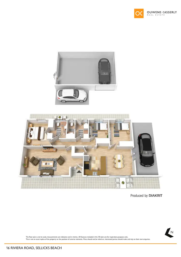 Floorplan of Homely house listing, 16 Riviera Road, Sellicks Beach SA 5174