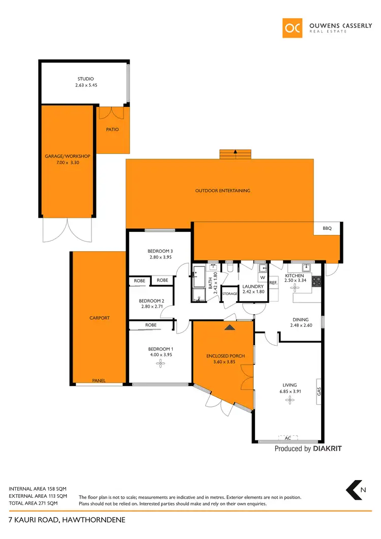 Floorplan of Homely house listing, 7 Kauri Road, Hawthorndene SA 5051