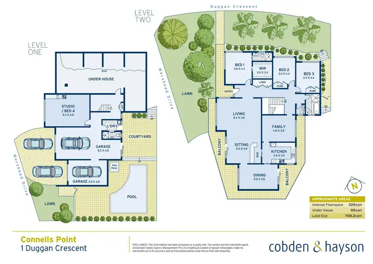 Floorplan of Homely house listing, 1 Duggan Crescent, Connells Point NSW 2221