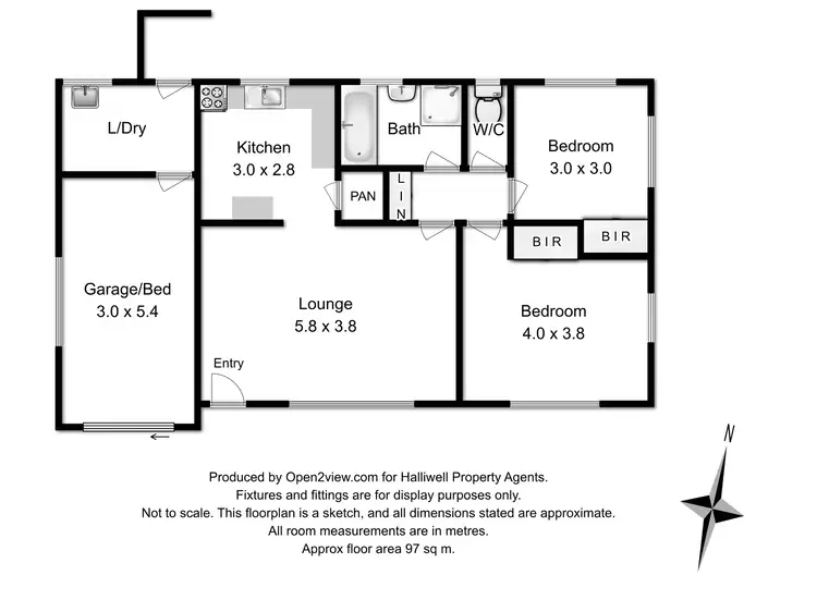 Floorplan of Homely unit listing, 7/8 Kilrush Court, Devonport TAS 7310