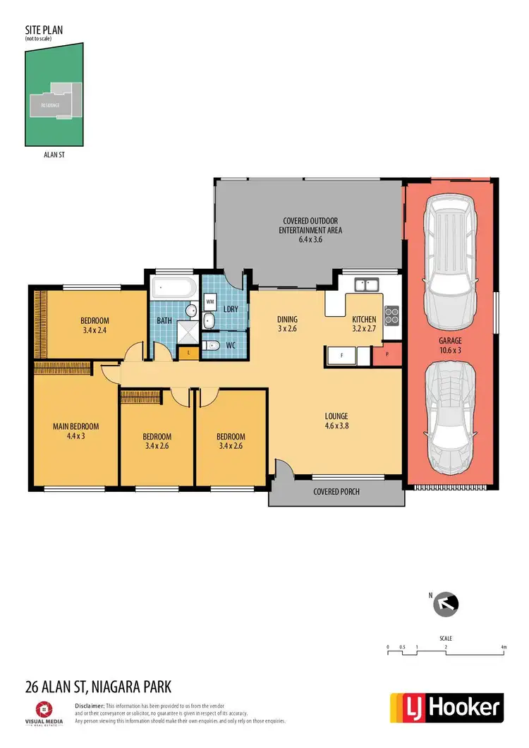 Floorplan of Homely house listing, 26 Alan Street, Niagara Park NSW 2250