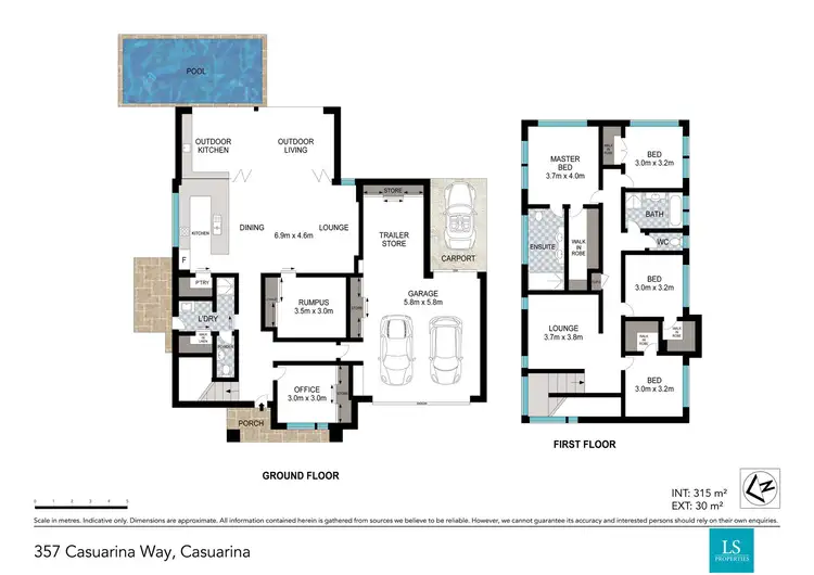 Floorplan of Homely house listing, 357 Casuarina Way, Kingscliff NSW 2487