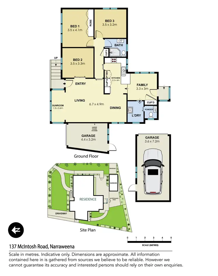 Floorplan of Homely house listing, 137 McIntosh Road, Narraweena NSW 2099