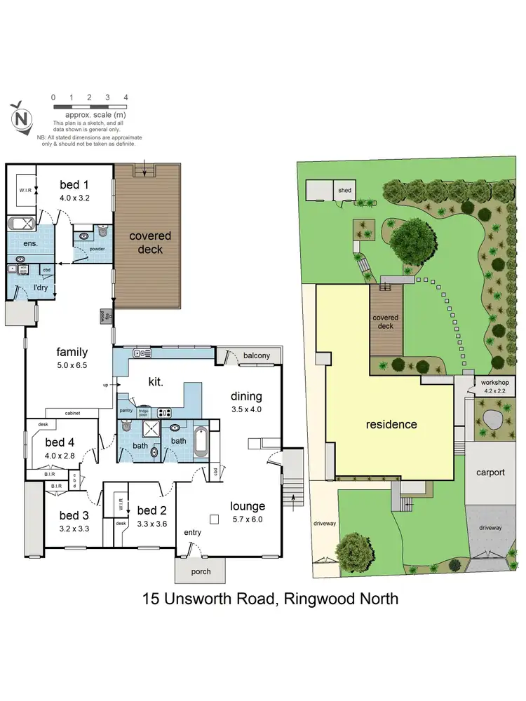 Floorplan of Homely house listing, 15 Unsworth Road, Ringwood North VIC 3134