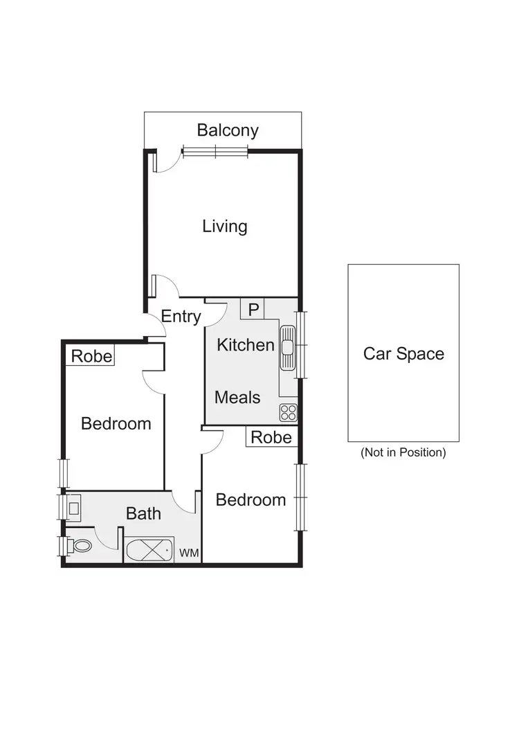 Floorplan of Homely apartment listing, 5/113 Addison Street, Elwood VIC 3184
