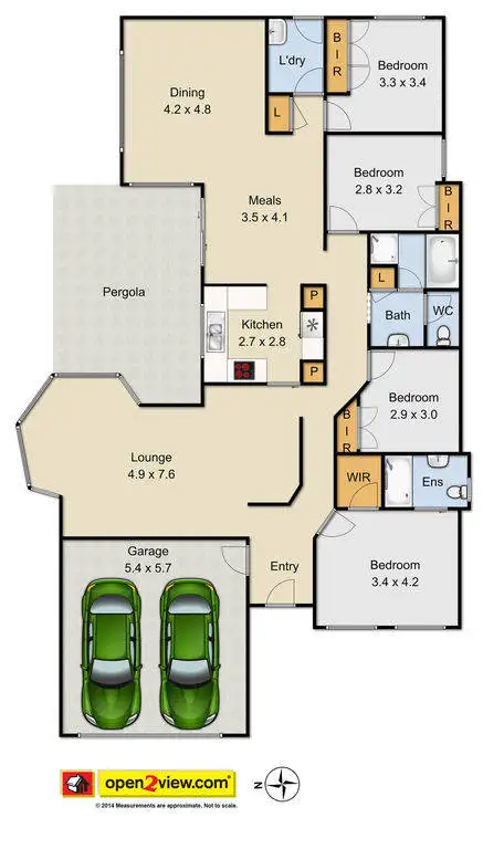 Floorplan of Homely house listing, 14 Southwaite Crescent, Glenwood NSW 2768