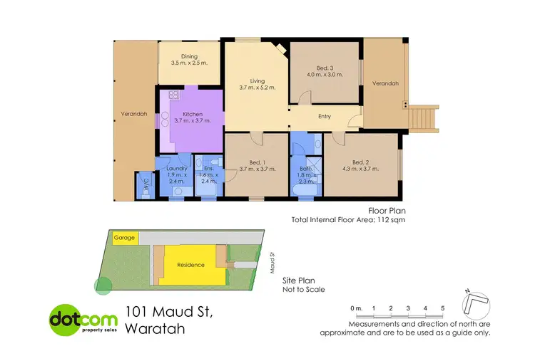 Floorplan of Homely house listing, 101 Maud Street, Waratah NSW 2298