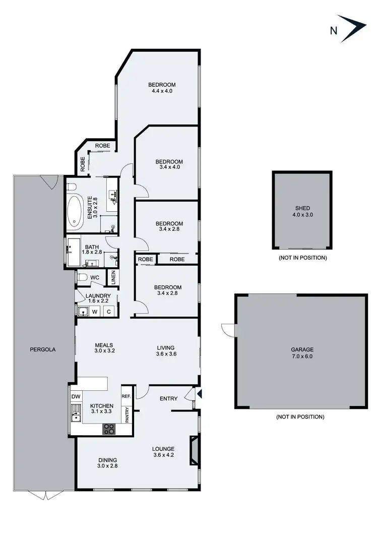 Floorplan of Homely house listing, 35 Odessa Avenue, Keilor Downs VIC 3038