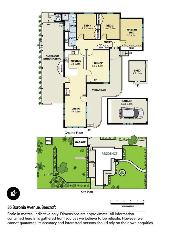 Floorplan of Homely house listing, 35 Boronia Avenue, Beecroft NSW 2119