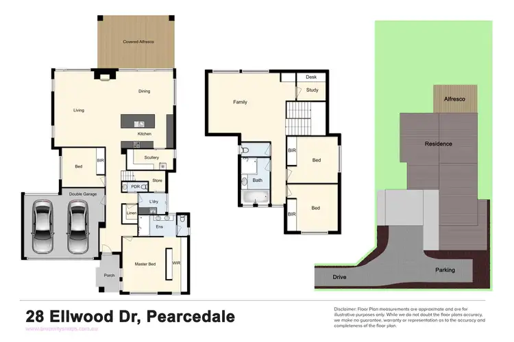 Floorplan of Homely house listing, 28B Ellwood Drive, Pearcedale VIC 3912