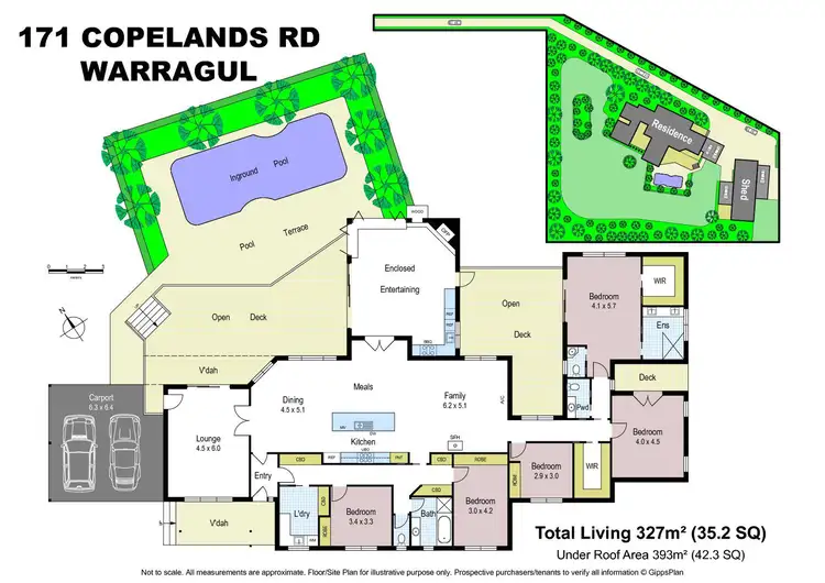 Floorplan of Homely house listing, 171 Copelands Road, Warragul VIC 3820