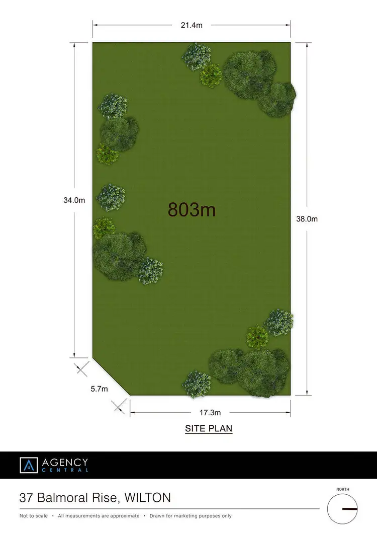 Floorplan of Homely land listing, 37 Balmoral Rise, Wilton NSW 2571