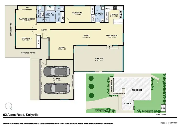 Floorplan of Homely house listing, 92 Acres Road, Kellyville NSW 2155