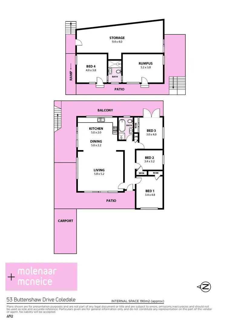 Floorplan of Homely house listing, 53 Buttenshaw Drive, Coledale NSW 2515