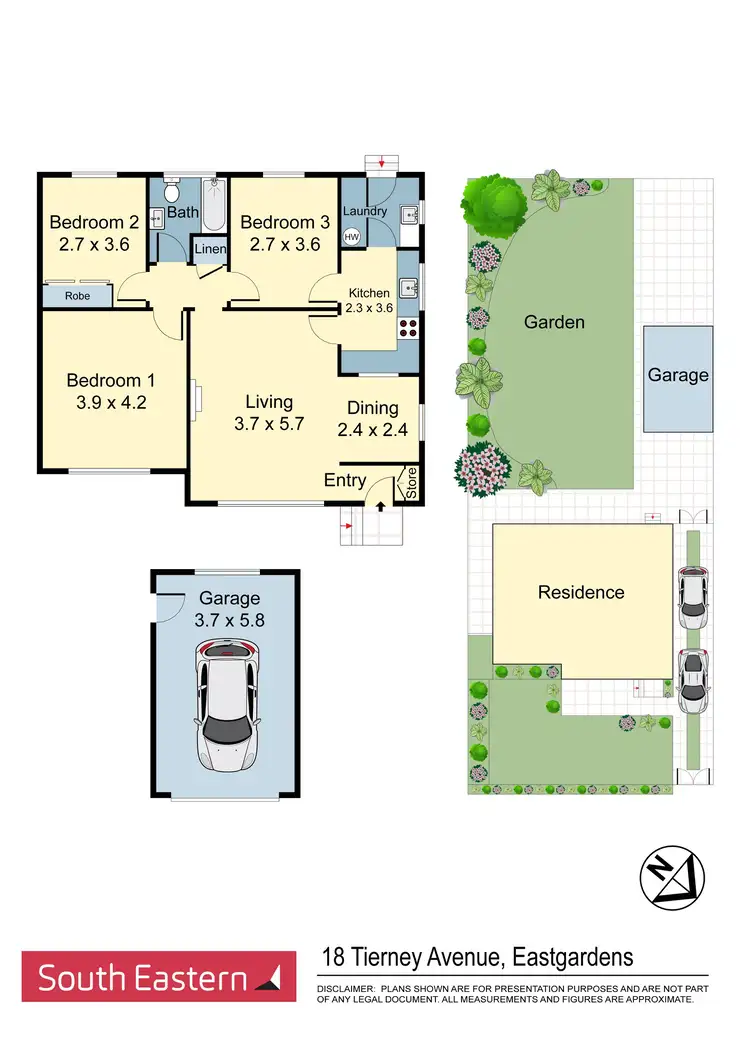 Floorplan of Homely house listing, 18 Tierney Avenue, Eastgardens NSW 2036
