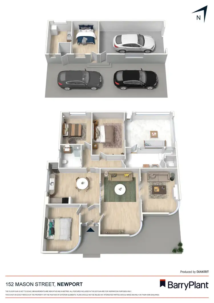 Floorplan of Homely house listing, 152 Mason Street, Newport VIC 3015