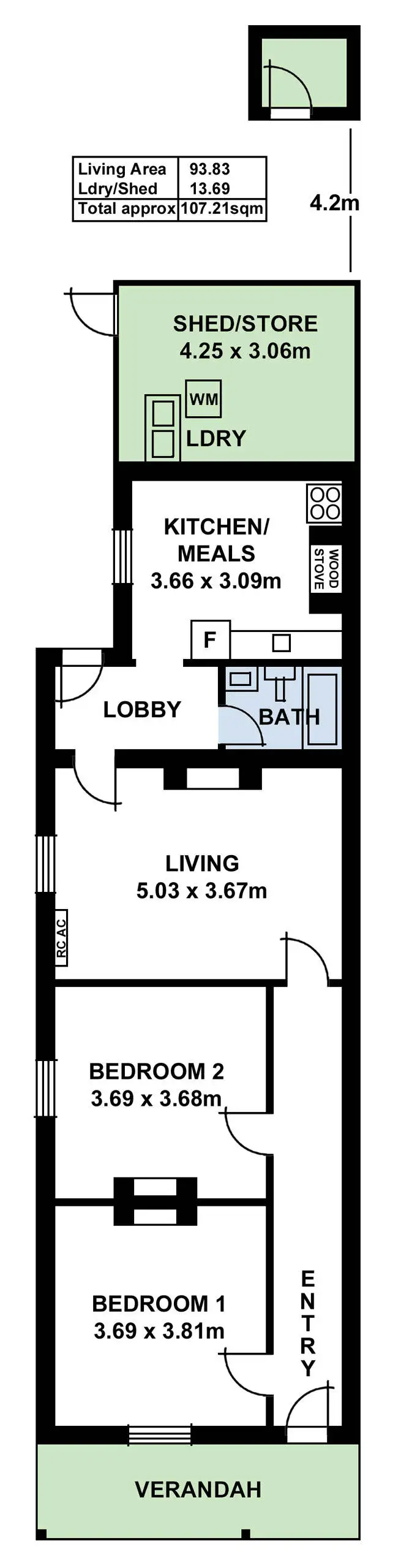 Floorplan of Homely house listing, 16 Montrose Avenue, Norwood SA 5067