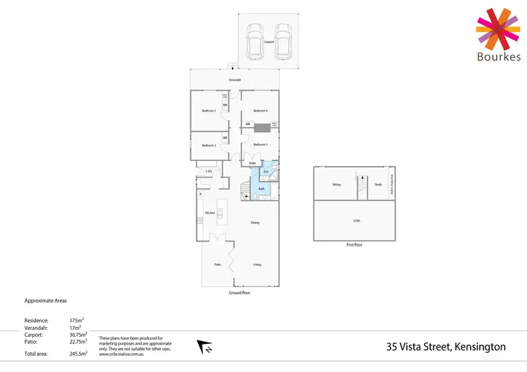 Floorplan of Homely house listing, 35 Vista Street, Kensington WA 6151