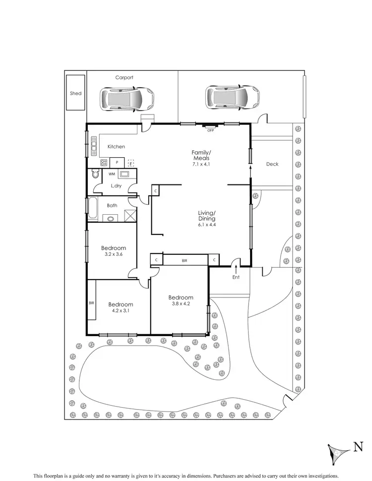 Floorplan of Homely house listing, 35 Haynes Street, Highett VIC 3190