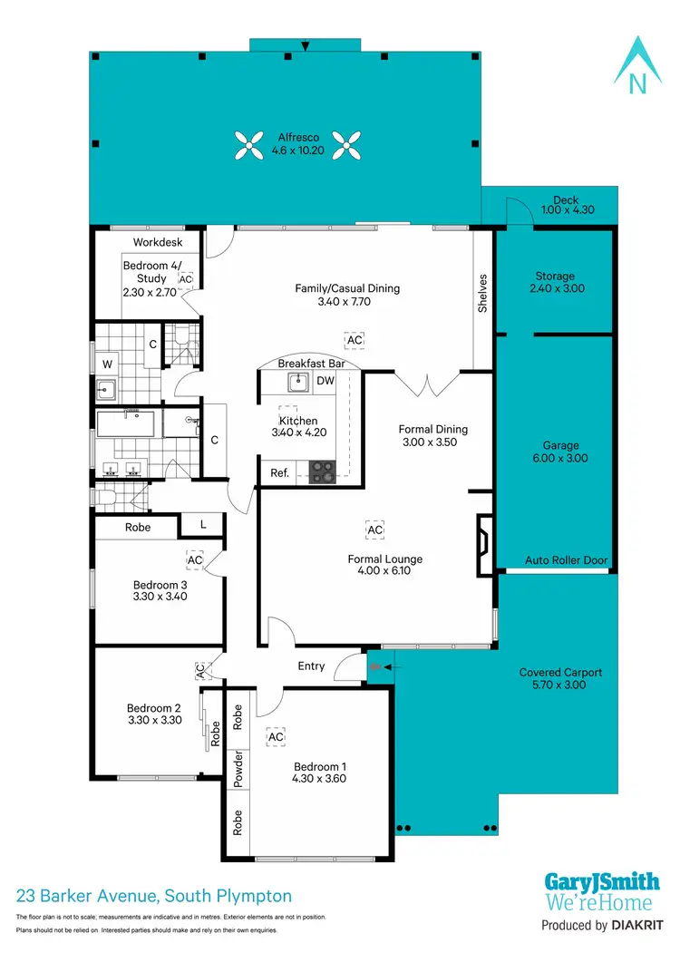 Floorplan of Homely house listing, 23 Barker Avenue, South Plympton SA 5038
