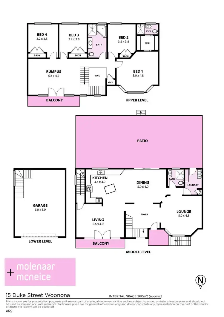 Floorplan of Homely house listing, 15 Duke Street, Woonona NSW 2517
