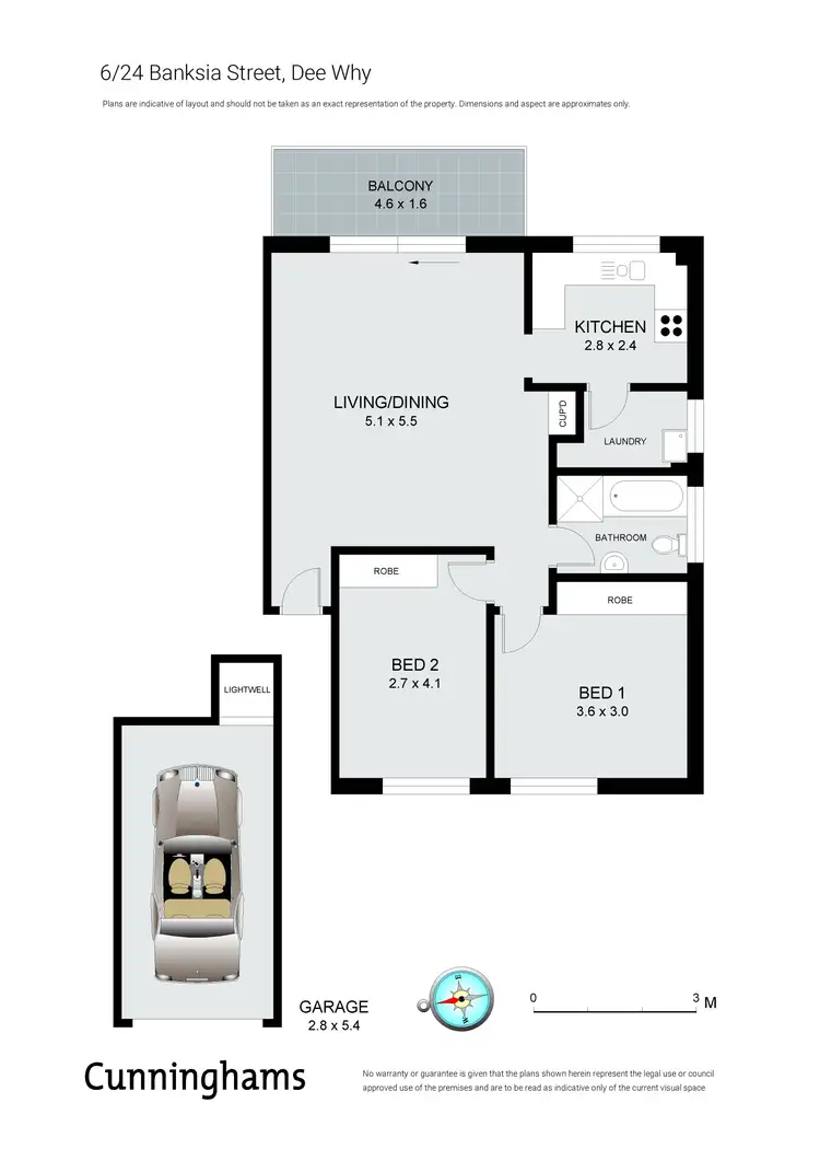 Floorplan of Homely apartment listing, 6/24 Banksia Street, Dee Why NSW 2099