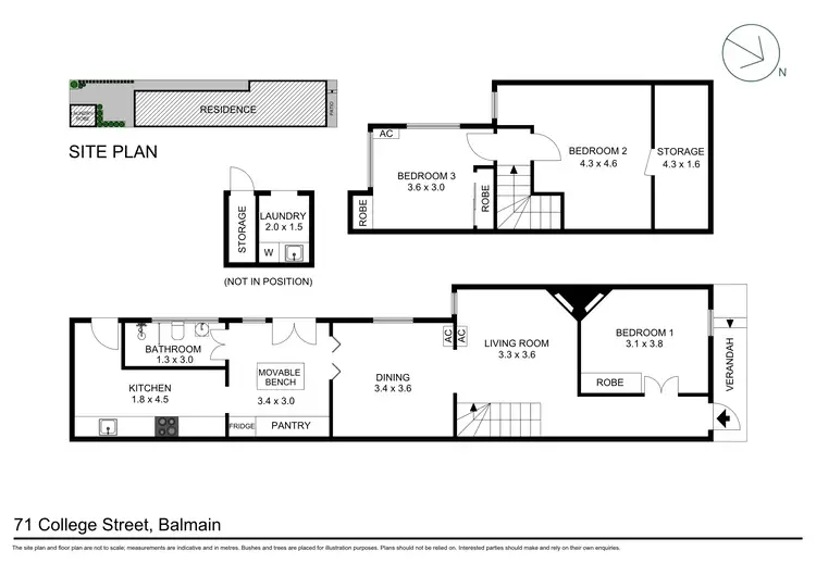 Floorplan of Homely house listing, 71 College Street, Balmain NSW 2041