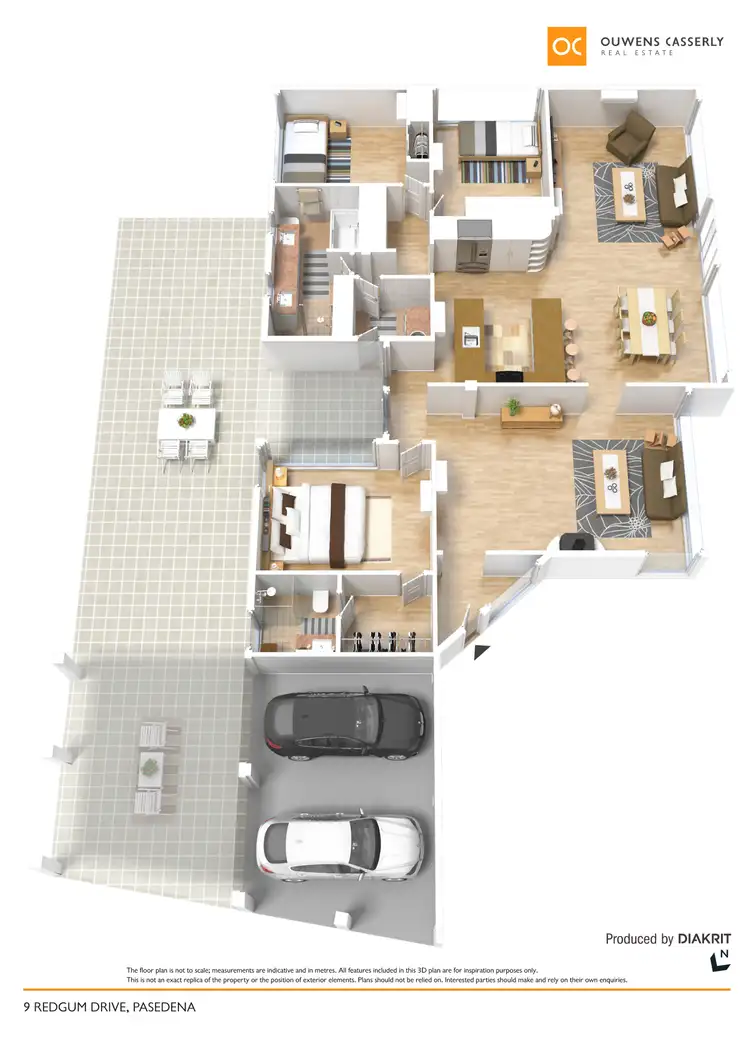 Floorplan of Homely house listing, 9 Redgum Drive, Pasadena SA 5042