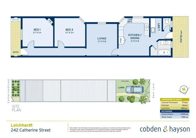 Floorplan of Homely house listing, 242 Catherine Street, Leichhardt NSW 2040