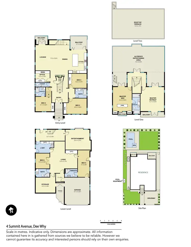 Floorplan of Homely house listing, 4 Summit Avenue, Dee Why NSW 2099