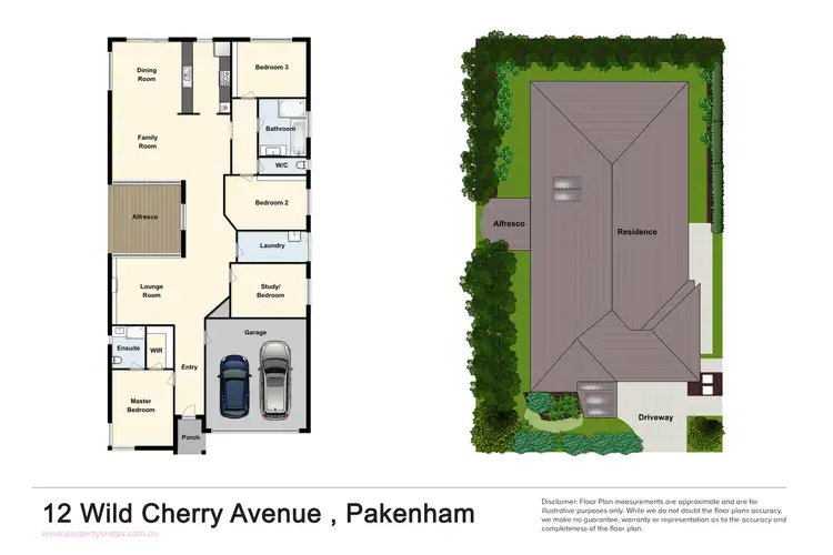 Floorplan of Homely house listing, 12 Wild Cherry Avenue, Pakenham VIC 3810