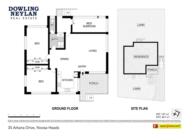 Floorplan of Homely house listing, 35 Arkana Drive, Noosa Heads QLD 4567