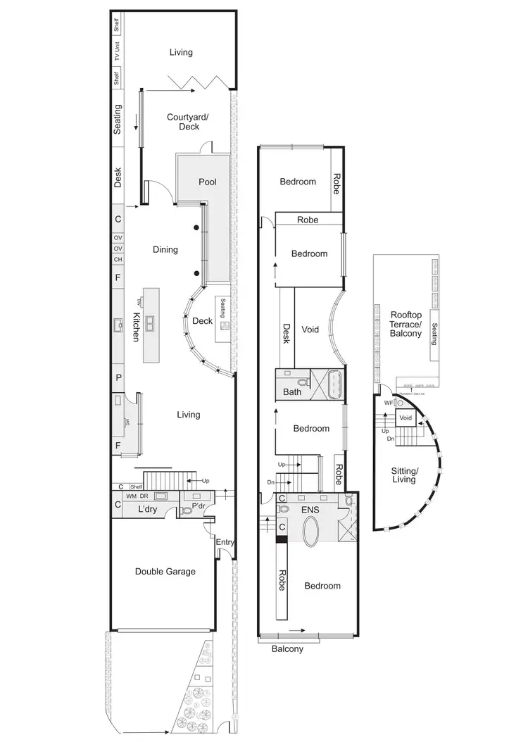 Floorplan of Homely house listing, 6 Joyce Street, Elwood VIC 3184