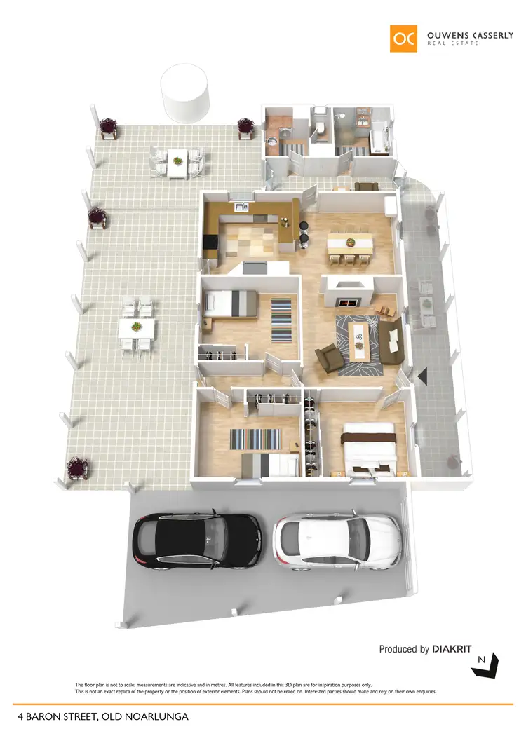 Floorplan of Homely house listing, 4 Baron Street, Old Noarlunga SA 5168