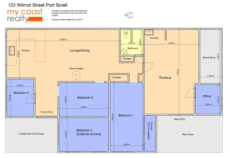 Floorplan of Homely house listing, 123 Wilmot Street, Port Sorell TAS 7307