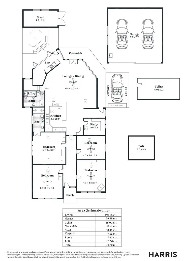 Floorplan of Homely house listing, 54 Marlborough Road, Westbourne Park SA 5041