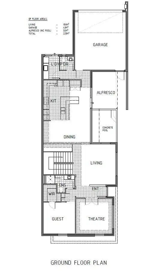 Floorplan of Homely house listing, 41 Stadium Drive, Floreat WA 6014