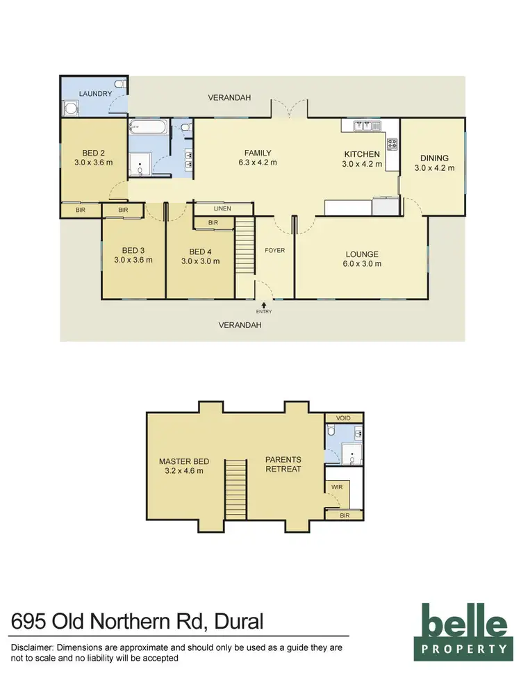 Floorplan of Homely house listing, 695 Old Northern Road, Dural NSW 2158
