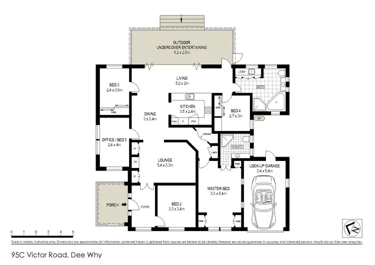 Floorplan of Homely house listing, 95C Victor Road, Dee Why NSW 2099