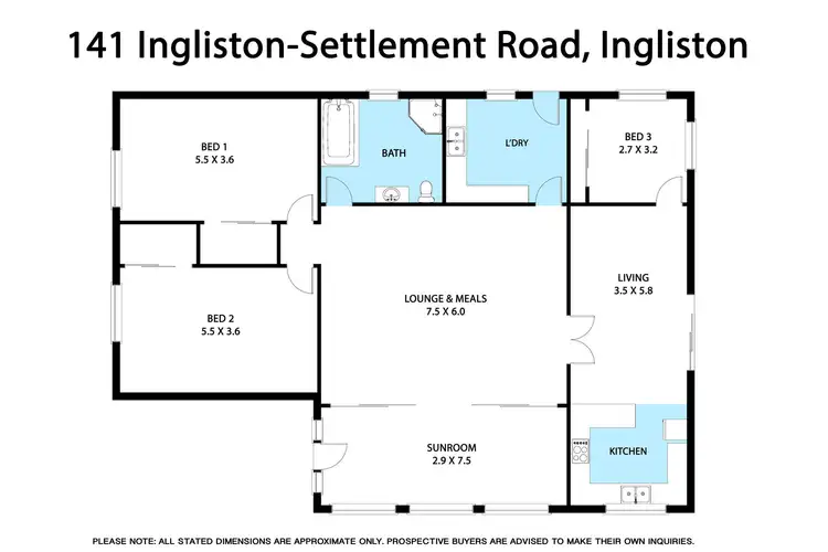 Floorplan of Homely house listing, 141 Ingliston Settlement Road, Ingliston VIC 3342