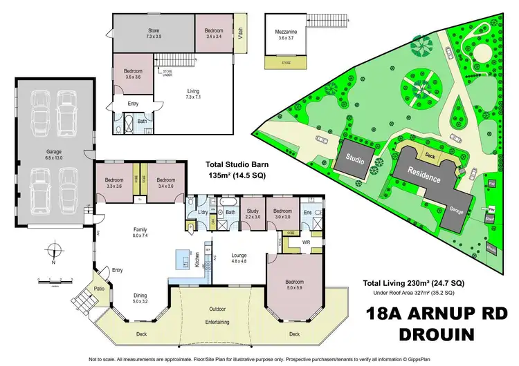 Floorplan of Homely house listing, 18A Arnup Crescent, Drouin VIC 3818