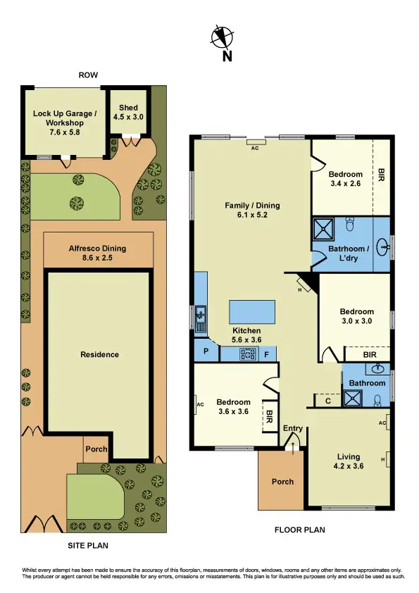 Floorplan of Homely house listing, 9 Hex Street, West Footscray VIC 3012