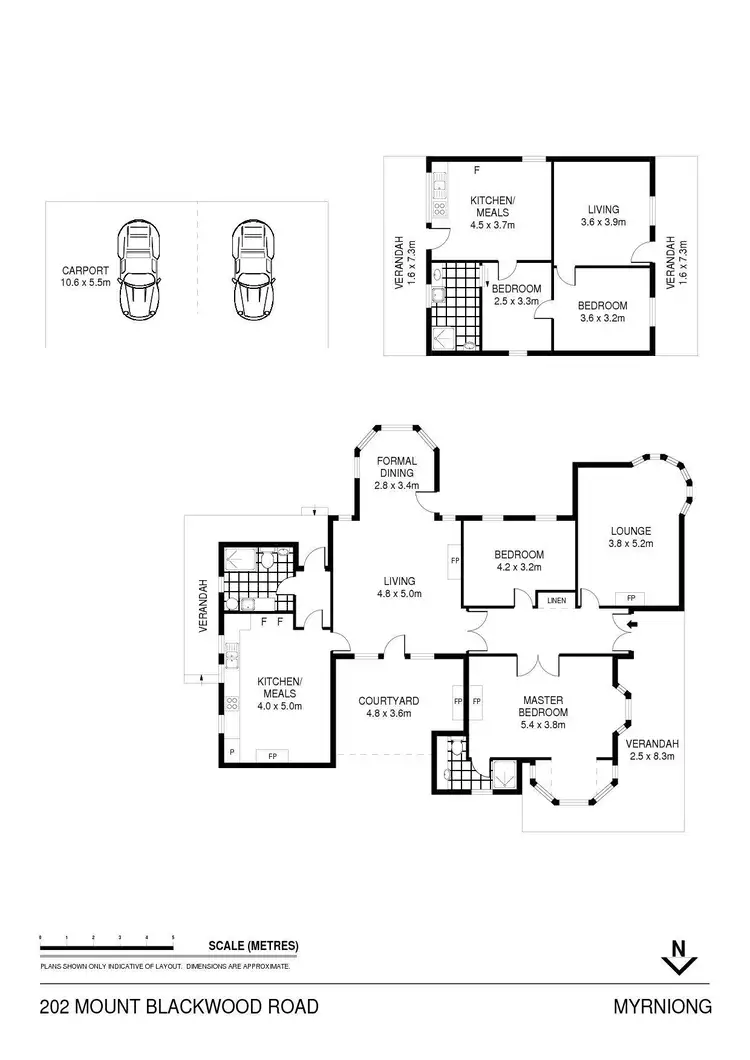 Floorplan of Homely rural property listing, 202 Mount Blackwood Road, Myrniong VIC 3341