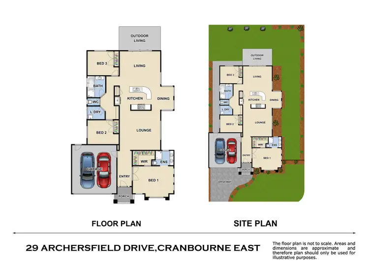 Floorplan of Homely house listing, 29 Archers Field Drive, Cranbourne East VIC 3977