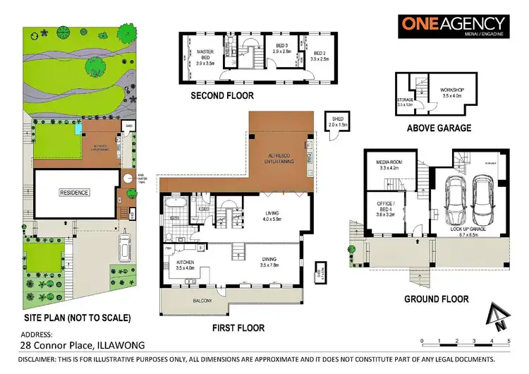 Floorplan of Homely house listing, 28 Connor Place, Illawong NSW 2234
