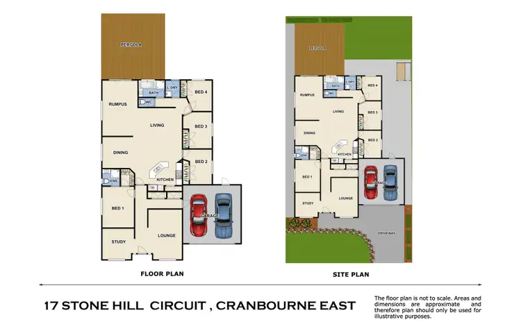 Floorplan of Homely house listing, 17 Stone Hill Circuit, Cranbourne East VIC 3977
